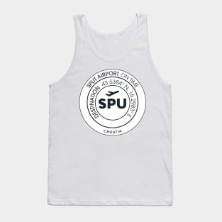 Airport SPU Split Tank Top